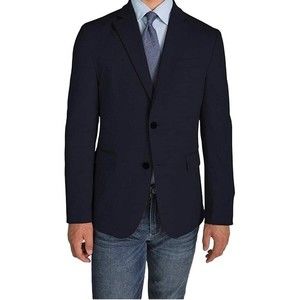 ARMYANTS Men’s Sz 46R Navy Blue Travel Blazer